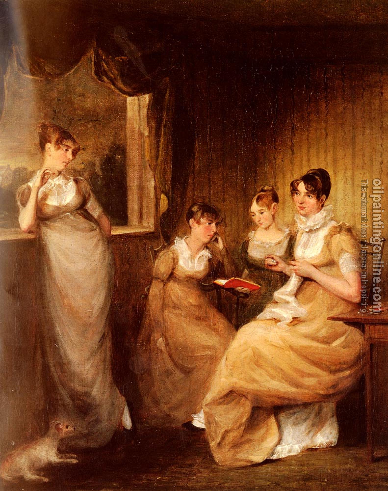 Constable, John - Ladies From The Family Of Mr William Mason Of Colchester